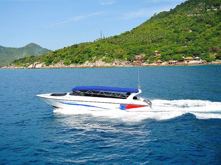 Save time and safe ride on speedboat