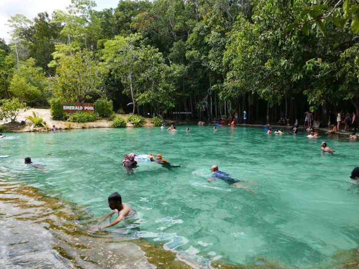 Crystal-clear water naturally filtered through limestone.