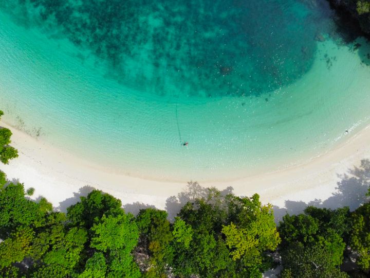 Hong Island, the paradise island of Krabi