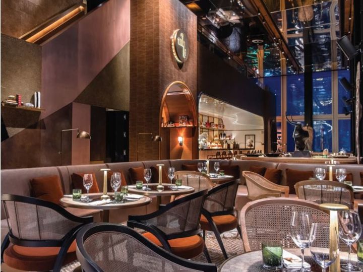 Tastefully designed seating areas