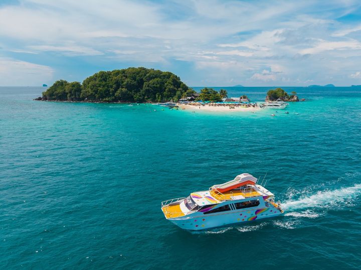 Travel in comfortable speed catamaran