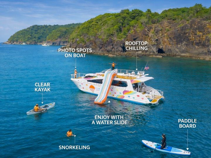 Packed with fun onboard